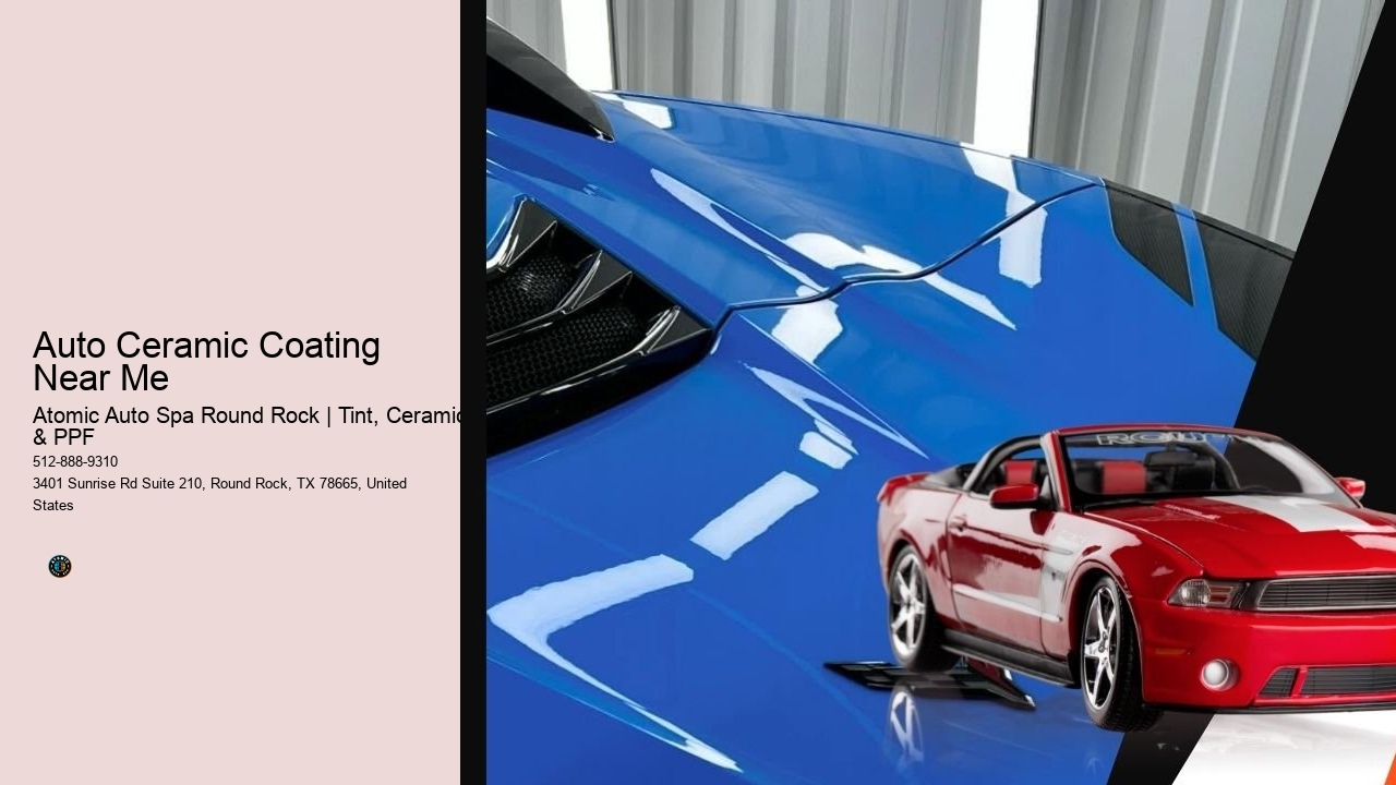 Auto Ceramic Coating Near Me